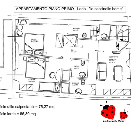 Holiday home Le Coccinelle Mandello del Lario