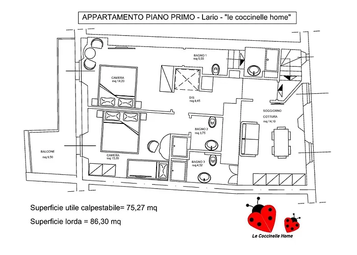 Ferienhaus Le Coccinelle Mandello del Lario